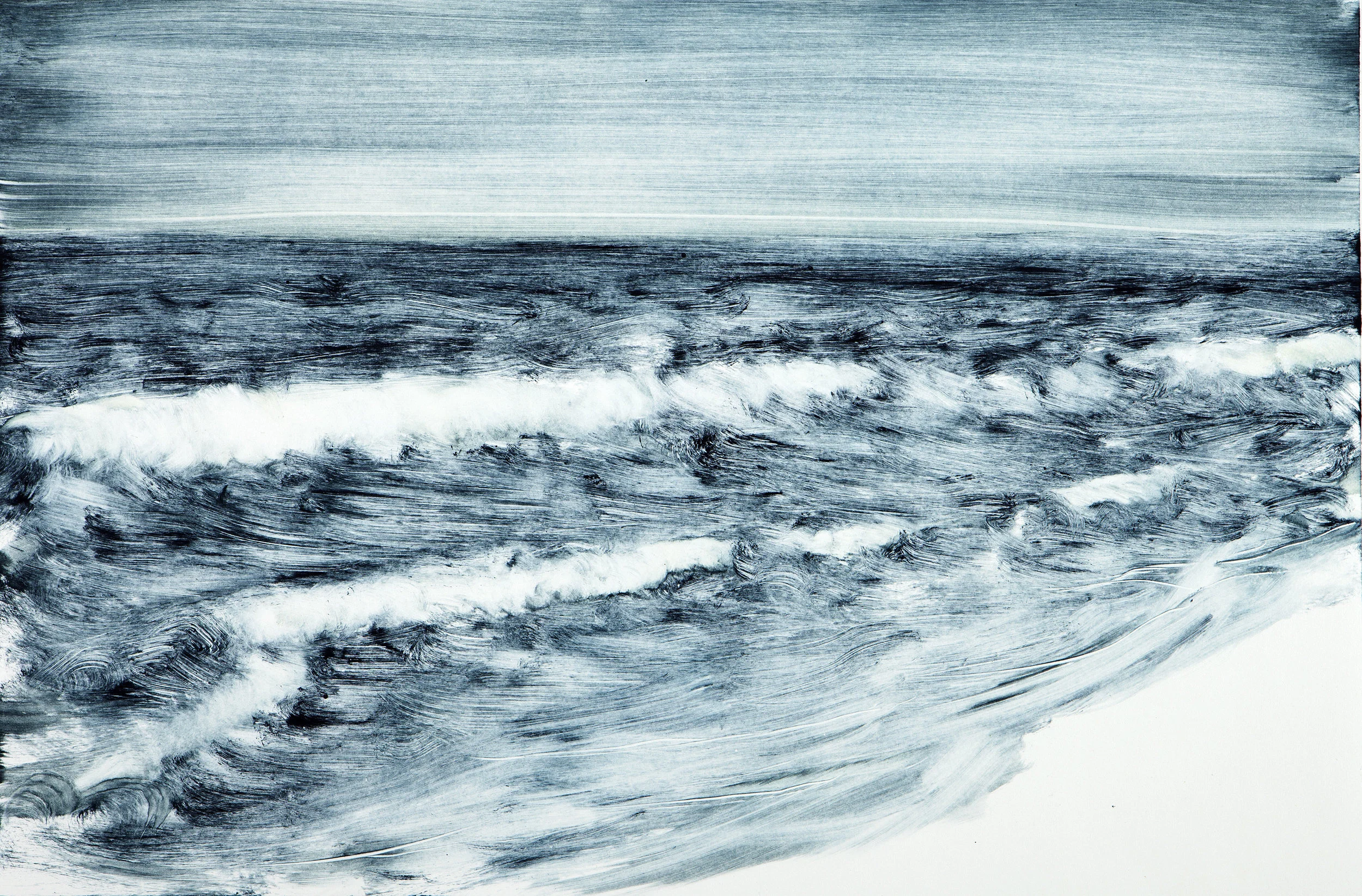 2014 - Sea Monotypes — Adam Leef